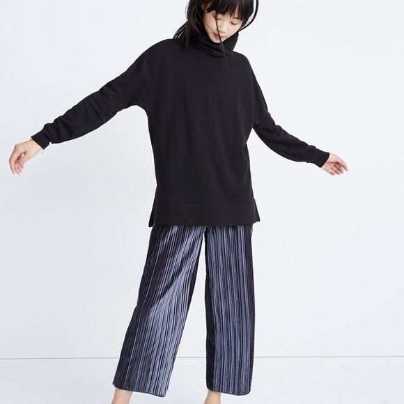 Madewell Miles Turtleneck Tunic in Bright Ivory Size Large - Picture 2 of 10